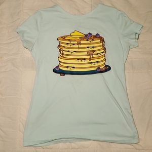 Short-Sleeved Blue Cat & Jack T-shirt (Sz L 10/12)